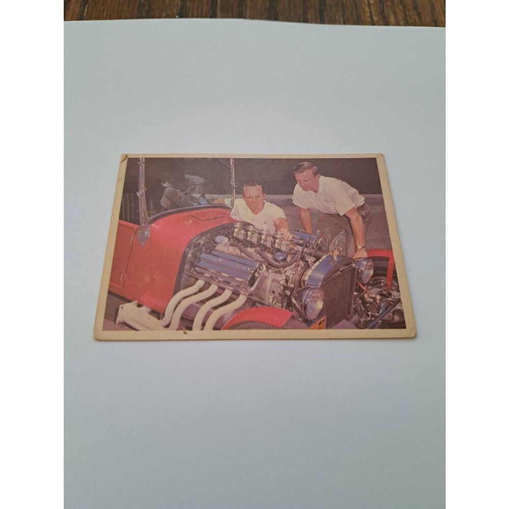 Vintage 1965 Hot Rod Magazine #30 Abandoned 1927 Ford Model T Trading Card